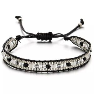 ⭐️ 5 for $25 Bohemian Weave Rope Crystal Bracelet